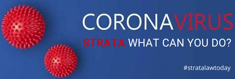 Strata Managers here's what to do about the impact of the Coronavirus