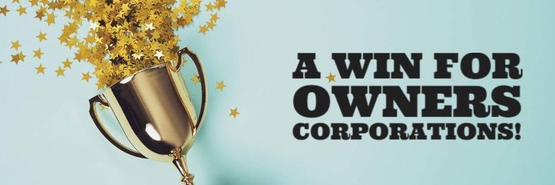 Building Defects Victory for Owners Corporations in NSW